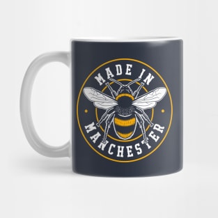 Made In Manchester Worker Bee Pocket Badge Mug